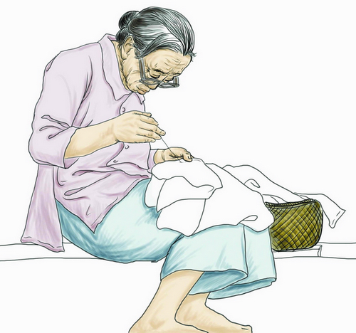 丁鹏程:娘在,家就在