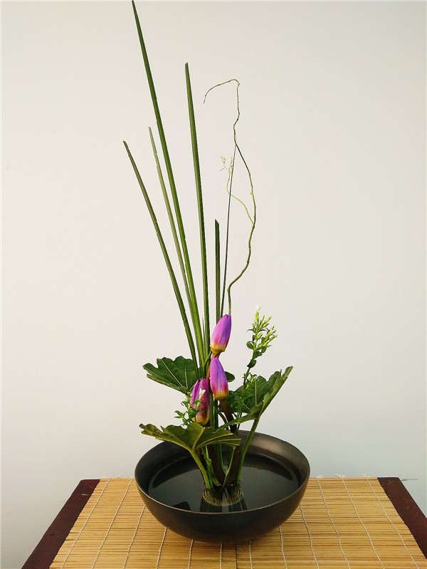 夏.jpg 插花中的色彩表现