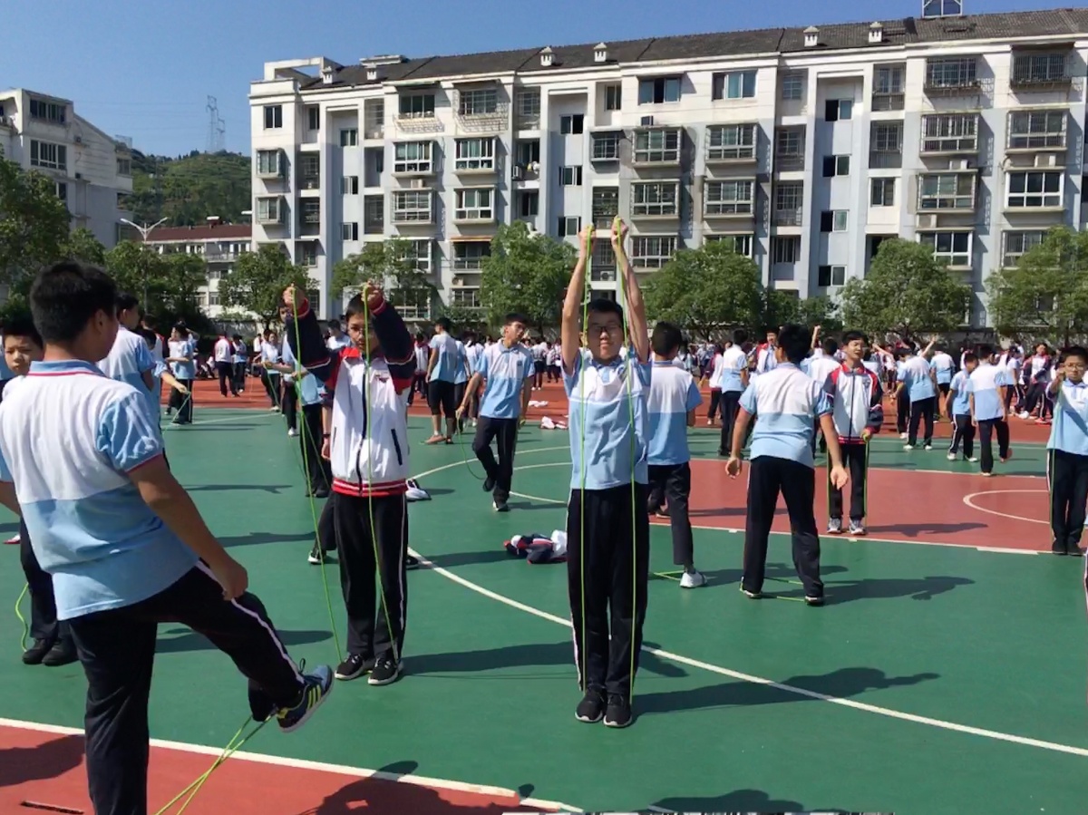 青田县华侨中学以发展体能为支点撬动每一位学生的健康成长