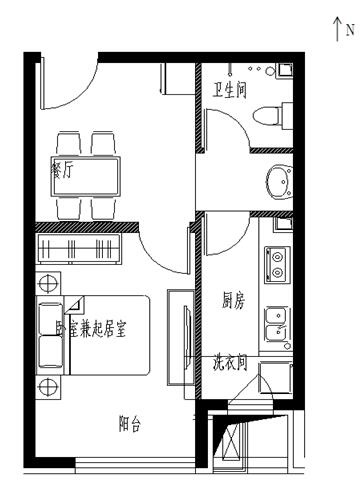通州缇香雅园公租房项目户型图