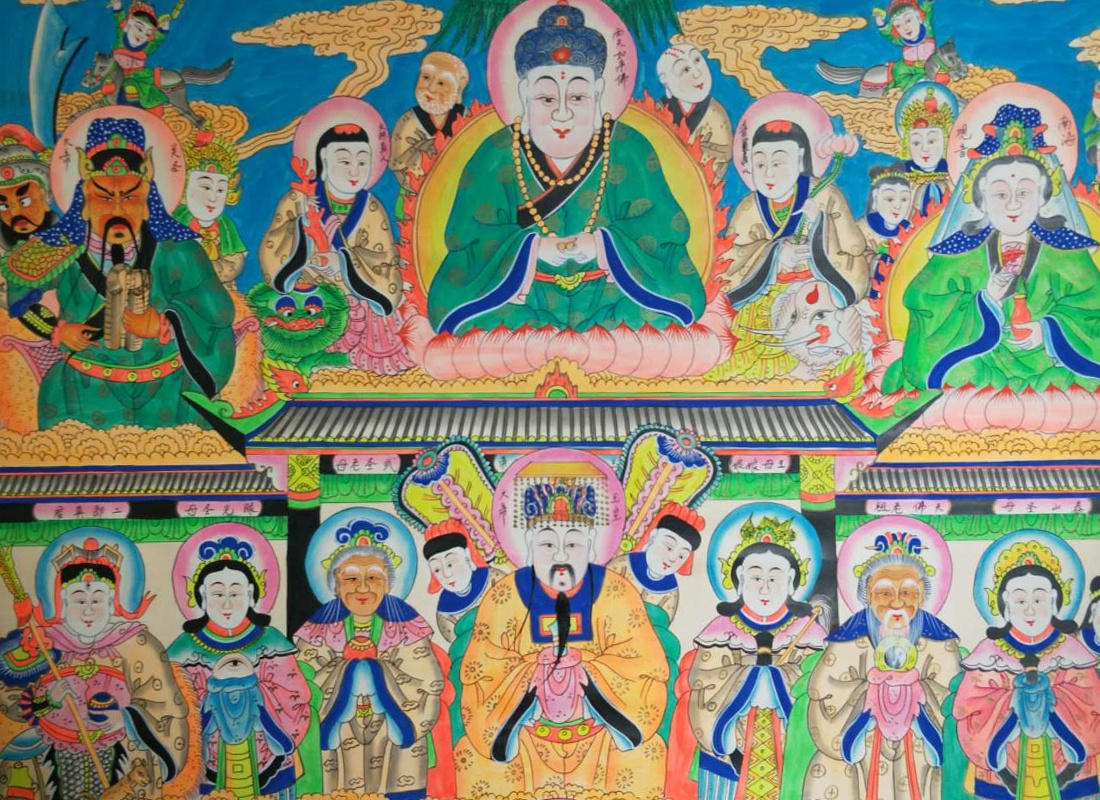 渔民堂画民间工艺画|画匠店|画神店|画家堂|画家神