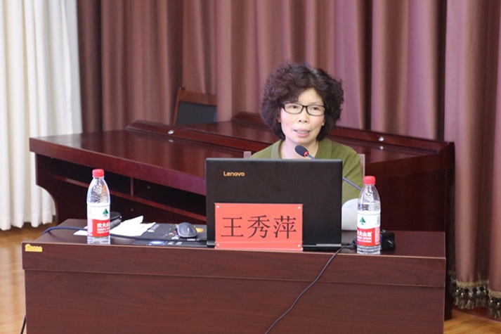 当天上午中,王秀萍处长深入地下室一层,功能科,供应室,病区,手术室等