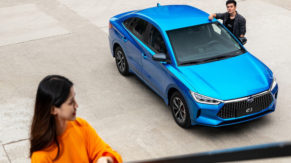 补贴后10381198万比亚迪e3正式上市