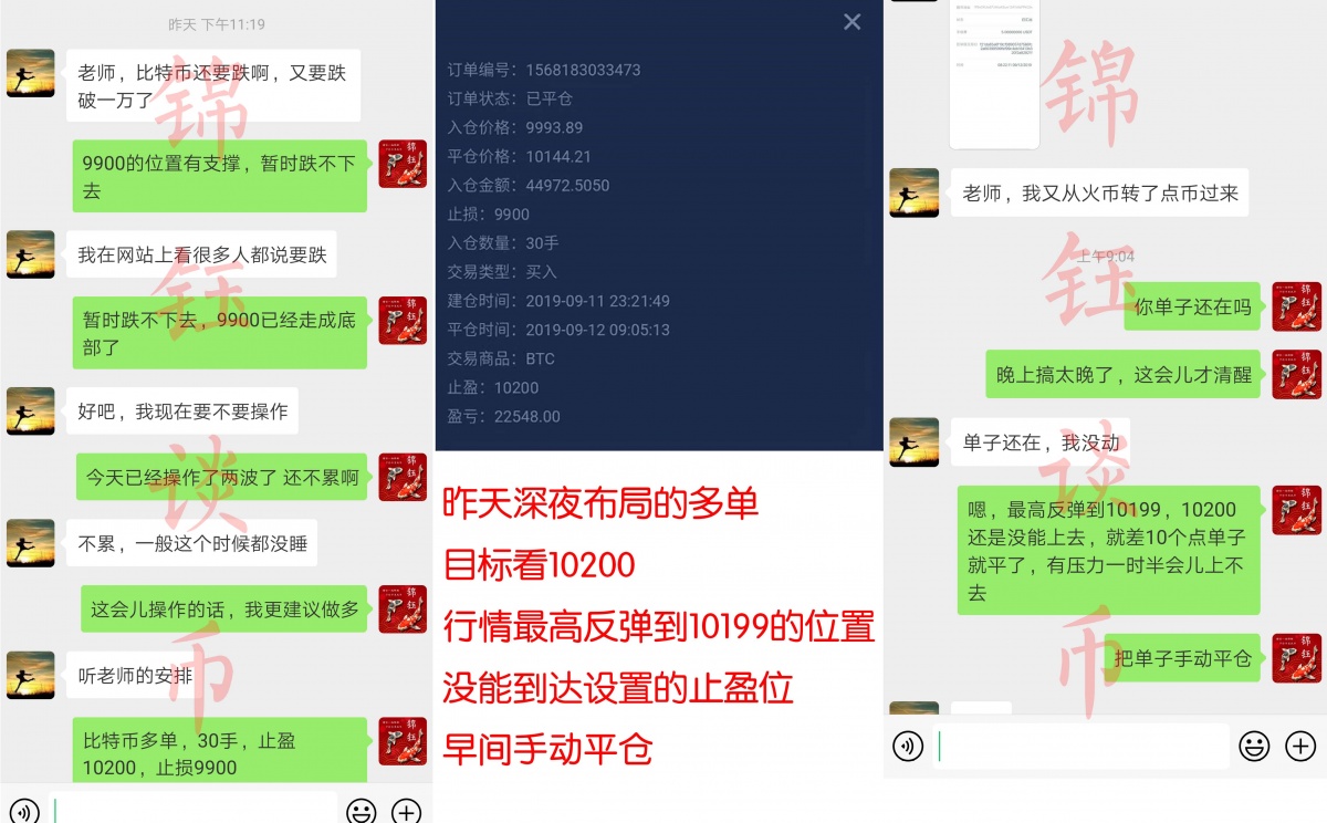 锦钰谈币：9.12比特币行情分析，中秋前夕蓄力待突破