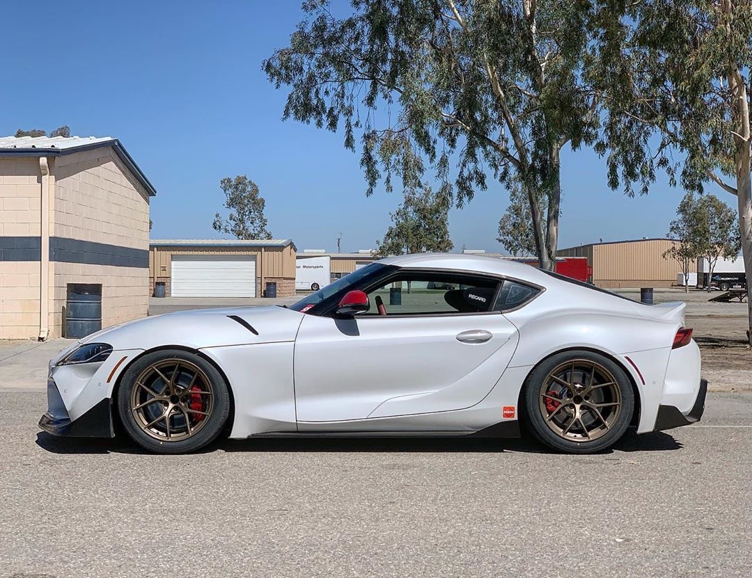 全新丰田supra改装合集,宽体"牛魔王"更嚣张!