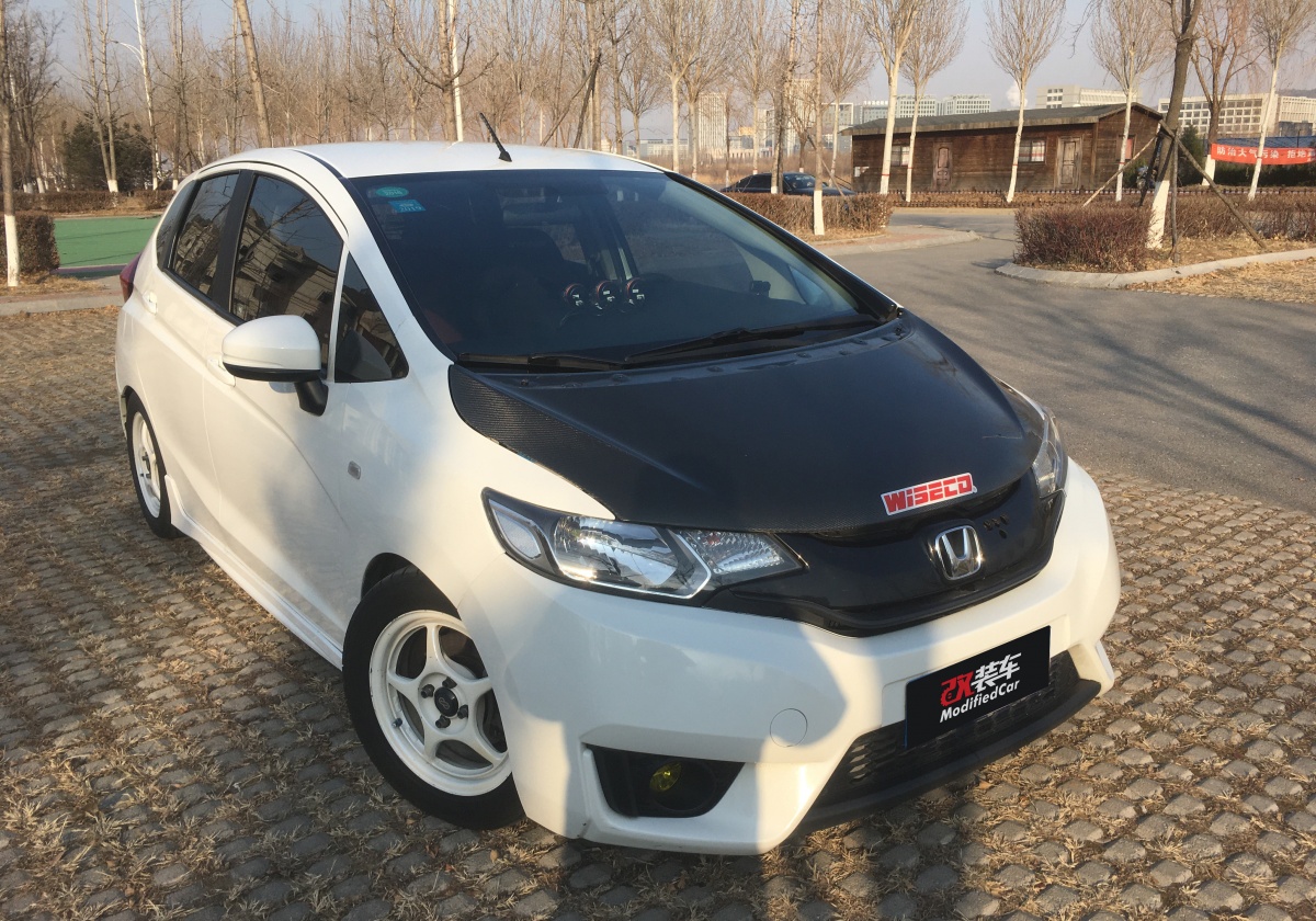 飞度gk5移植1.5t发动机,带中冷的小钢炮不好惹!