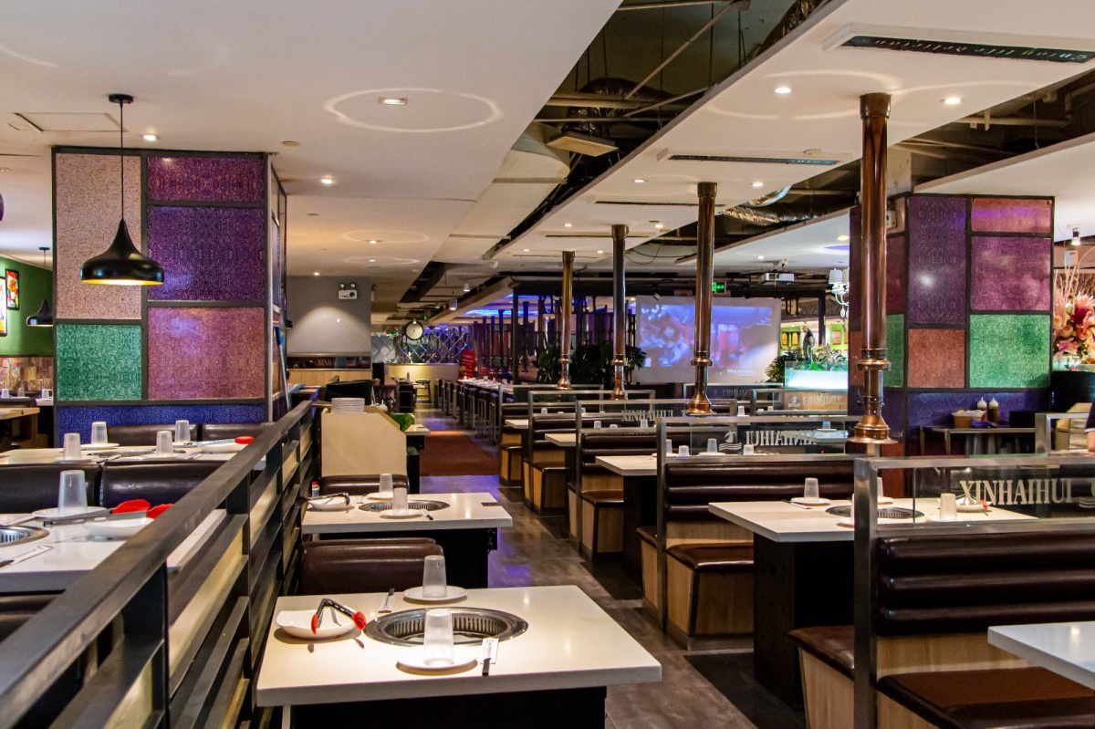 49.9元抢 鑫海汇烤肉自助餐厅(巴黎春天店)午市套餐!