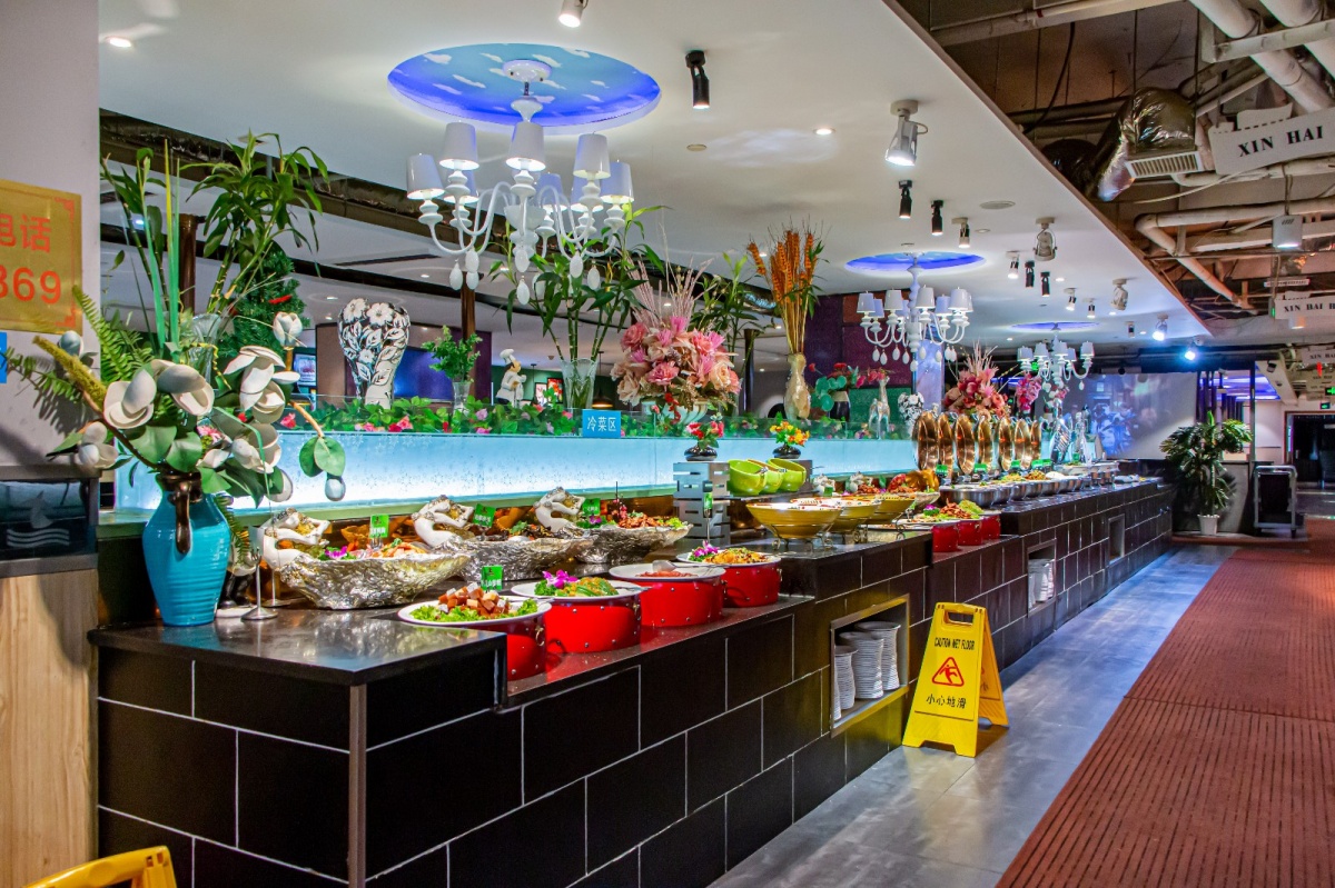 【 鑫海汇烤肉自助餐厅(巴黎春天店)】长宁区|美食界叱咤风云的自助