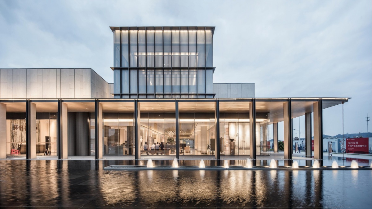 新会古井保利玥府-美尚奖项目展示-地产线-全球设计生活美学平台