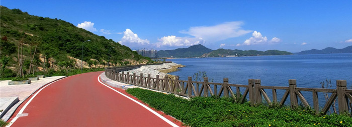 江门江海区绿道图片图片